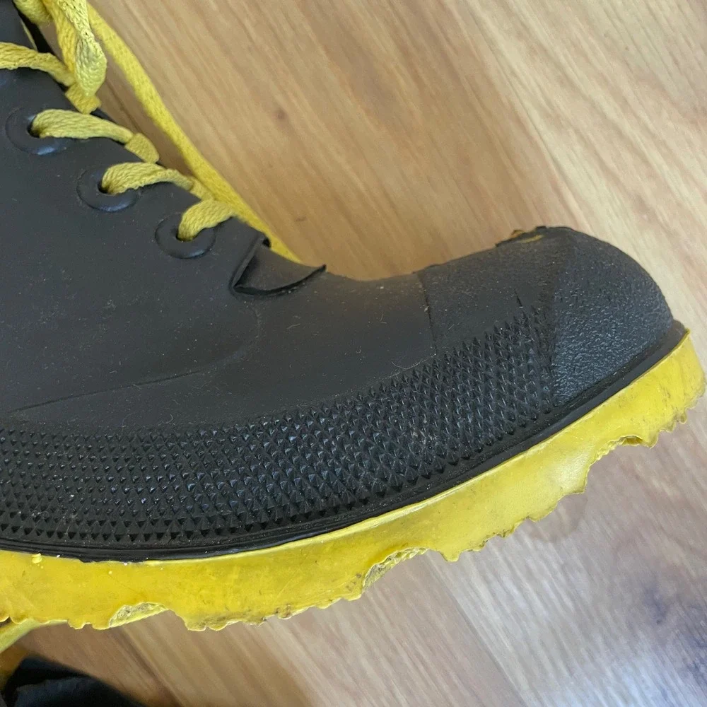 Bata‎ Safety Toe Steel Shank Rubber Boots Industrial Military Work Rain Men 7